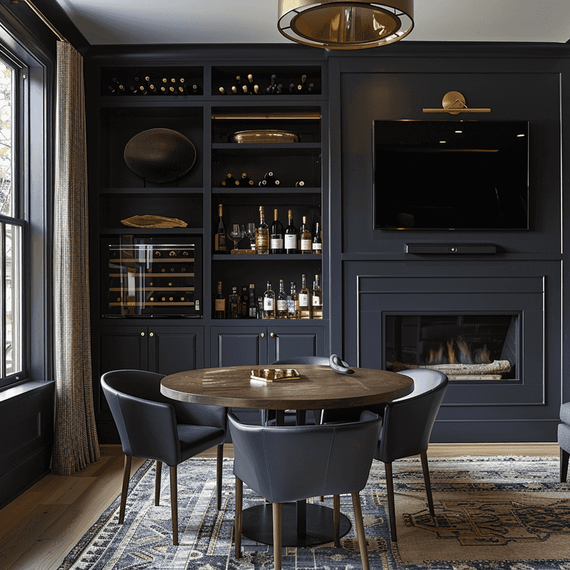 Rustic Wine Tasting Room