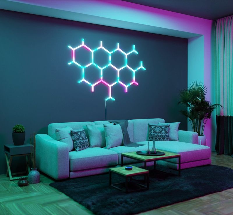 Neon Light Art Installations