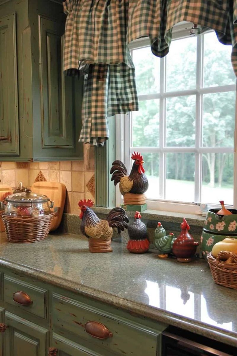Rooster-Themed Décor