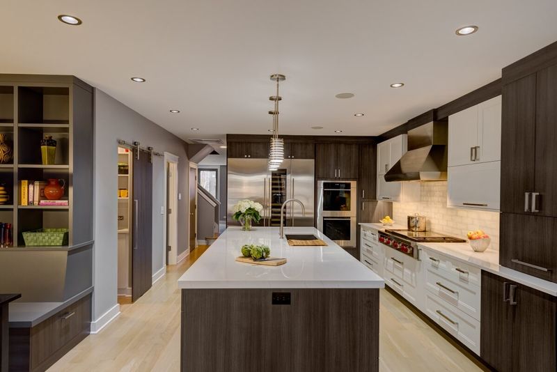 Mixed Material Cabinet Fronts