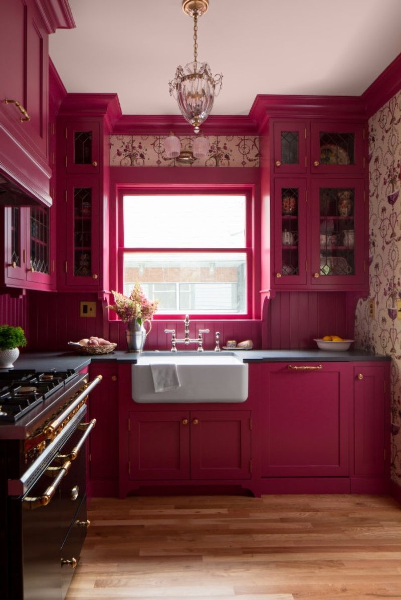 Barn Red Country Kitchen