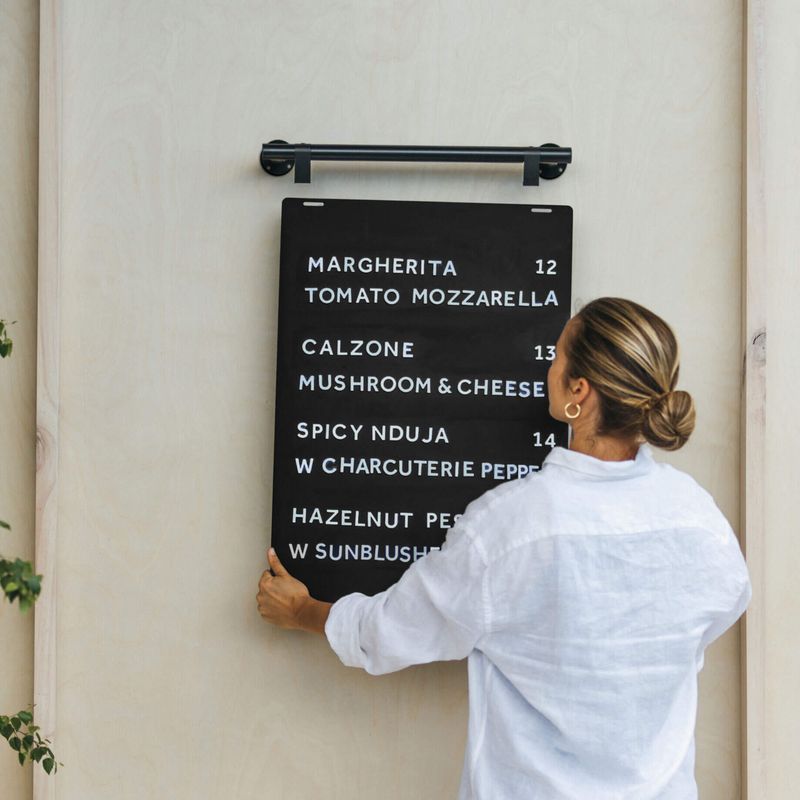 Diner Menu Board Specials