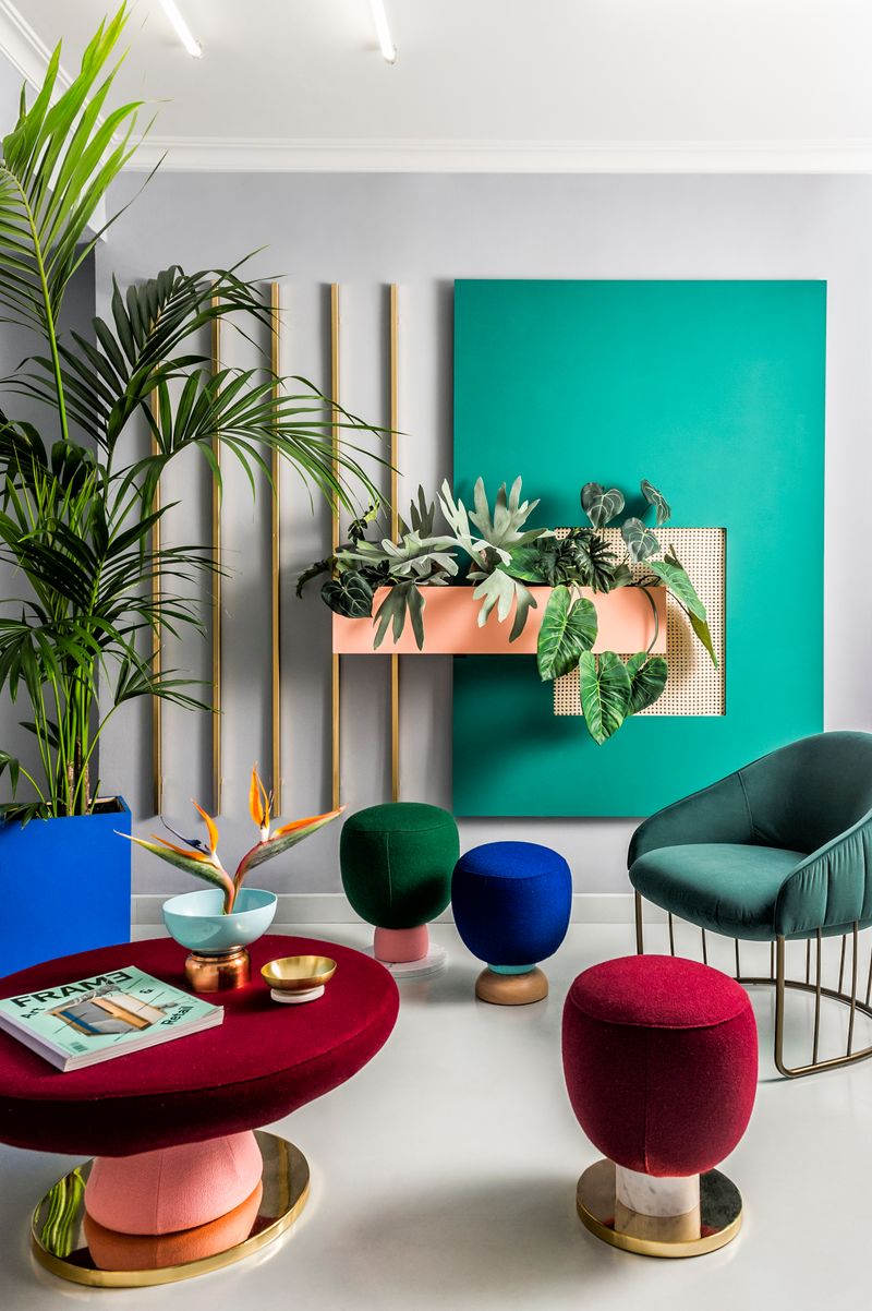 Color-Blocked Furniture