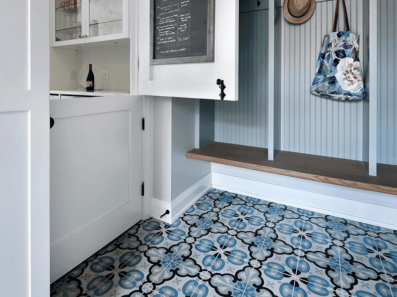Busy Moroccan Cement Tile