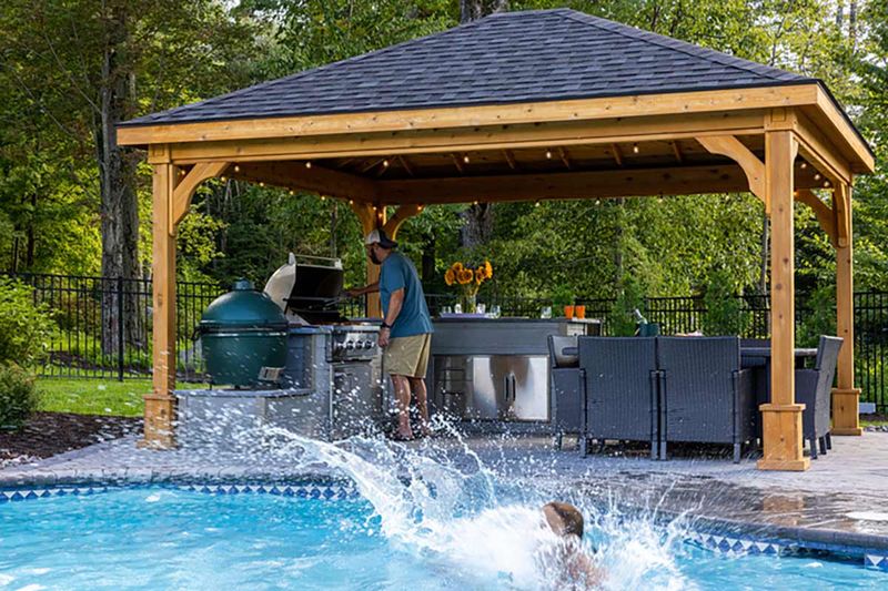 Outdoor Kitchen Pavilion