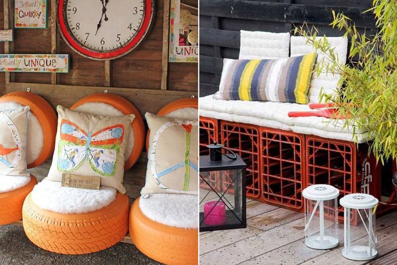 Milk Crate Modular Furniture