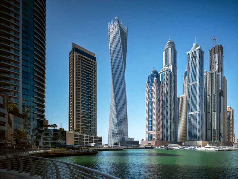 Cayan Tower's Spectacular Spiral