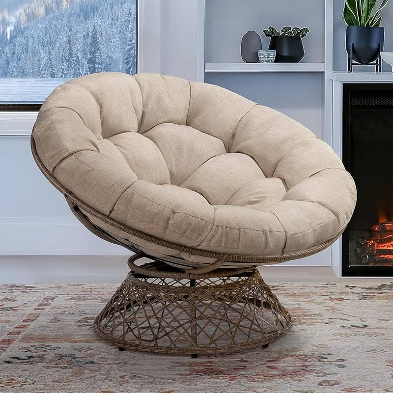 Papasan Bowl Chair