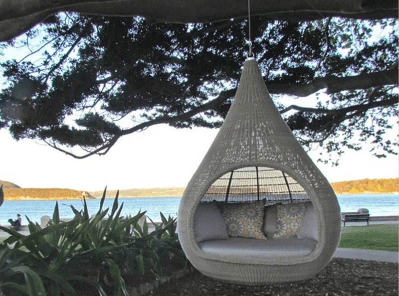 Suspended Meditation Pod