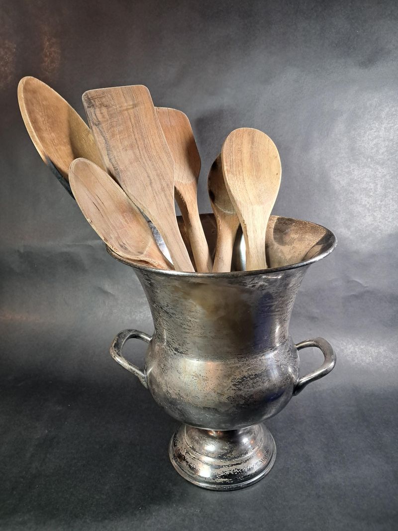 Antique Silver Ice Bucket