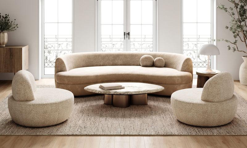 Curved Furniture Pieces