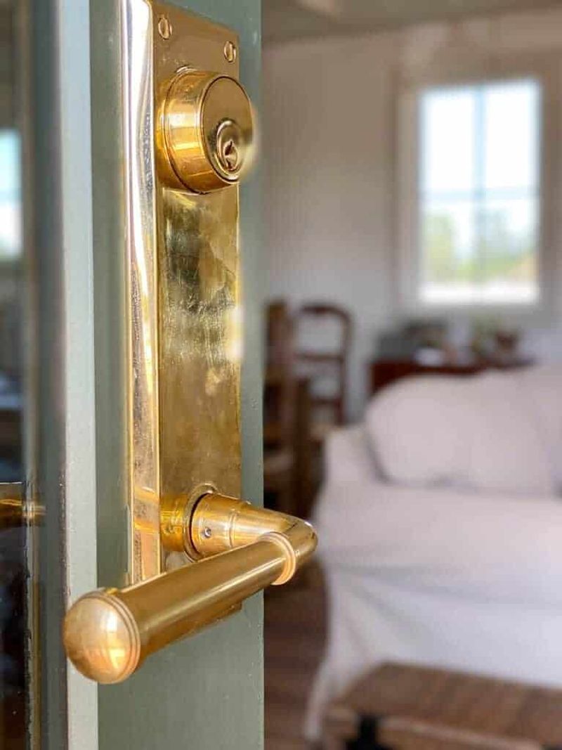 Brass Hardware Patina