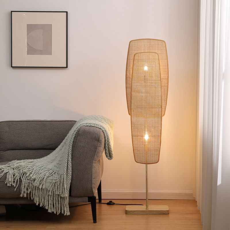 Bamboo Floor Lamp