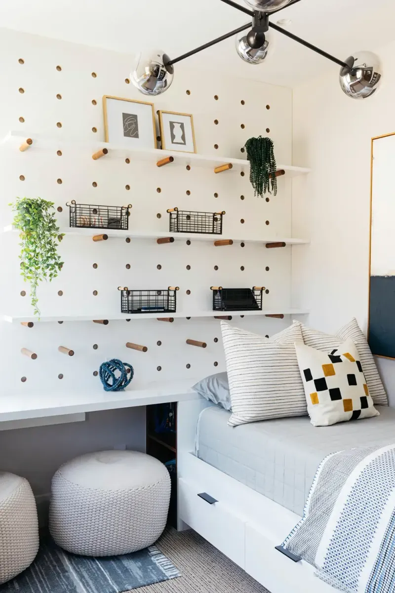 Install A Pegboard Wall For Flexibility
