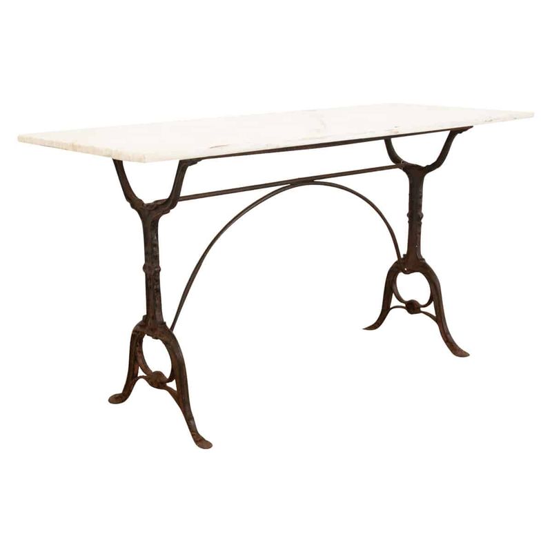 Invest in a Marble-Topped Table or Sideboard