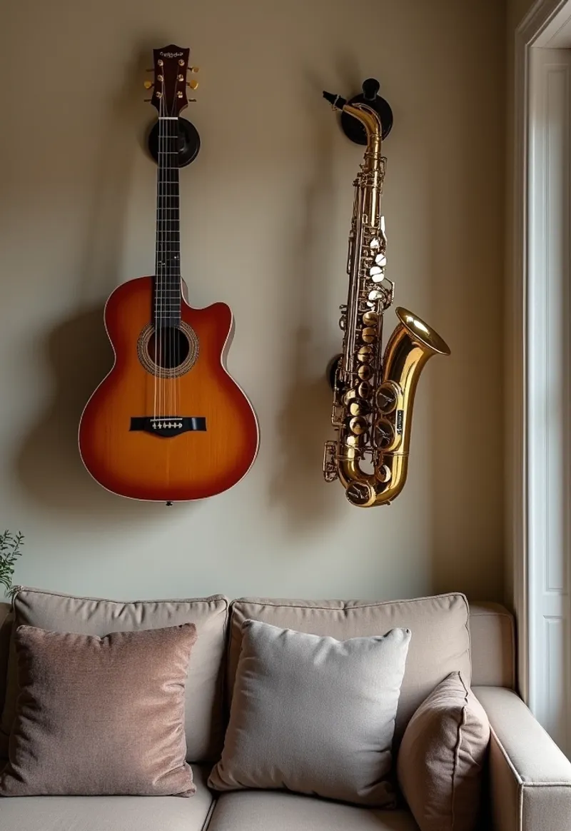 Display Musical Instruments