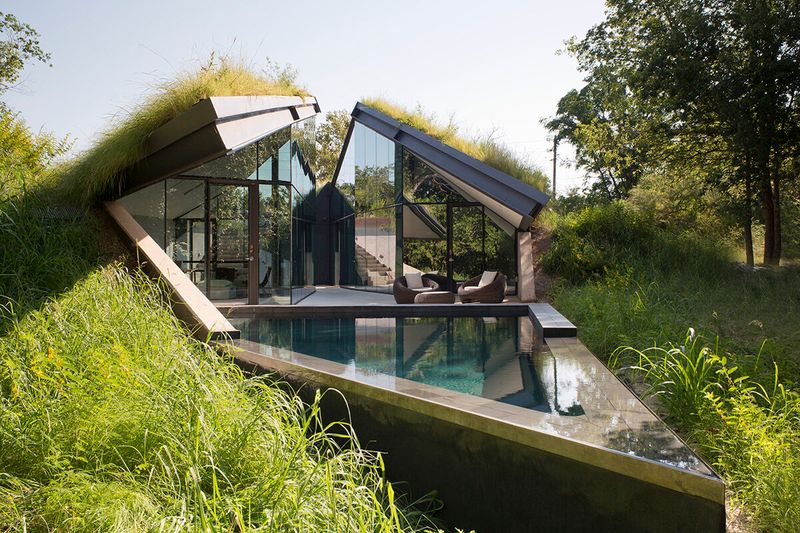 Triangular Water Feature