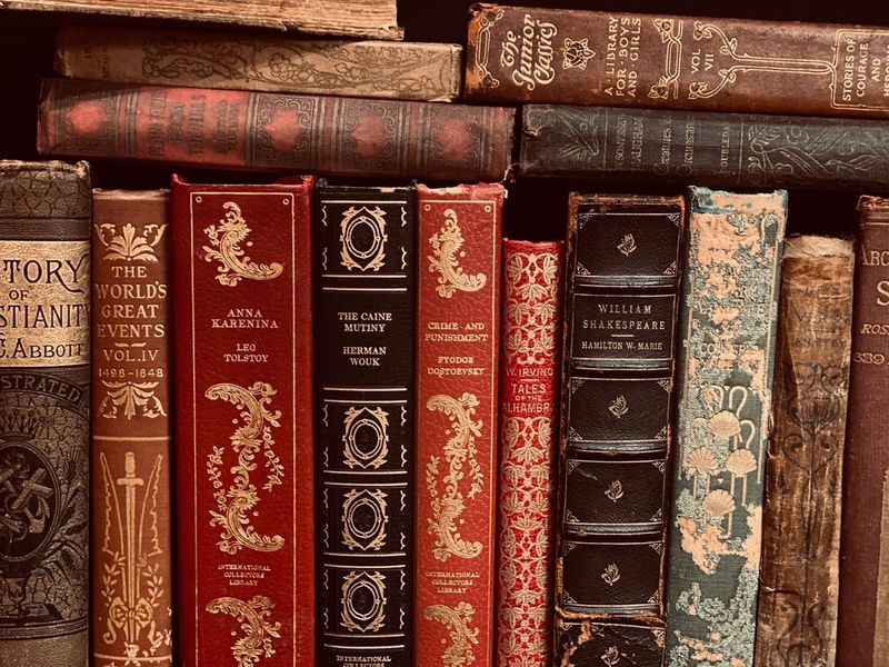 Leather-bound Books