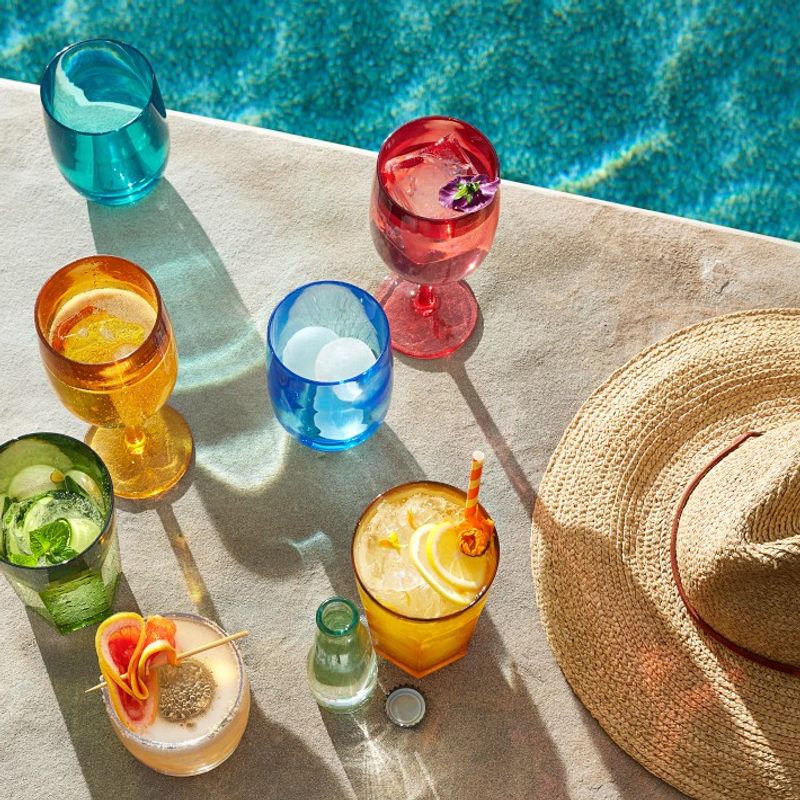 Patterned Acrylic Tumblers