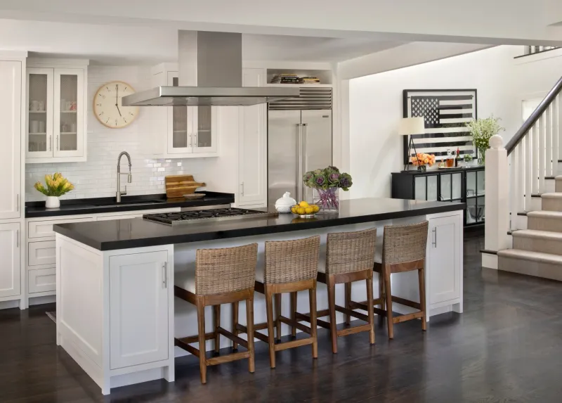 Extended Countertops As Room Dividers