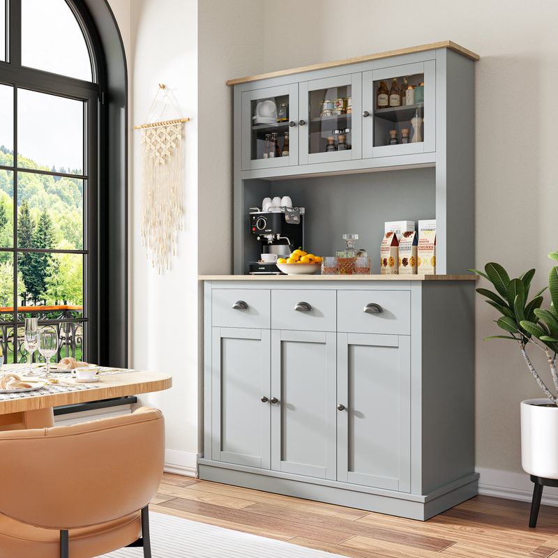 Tea Station Hutch