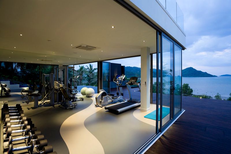 Homes With Home Gyms Or Wellness Spaces