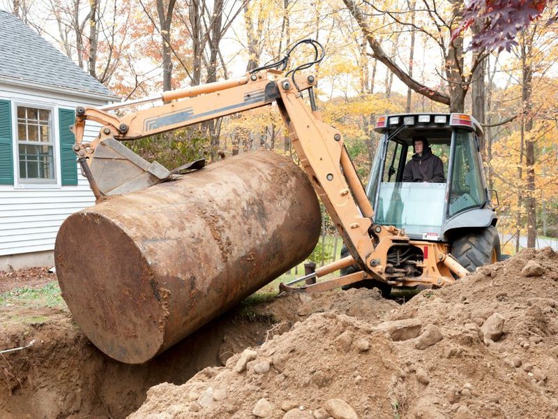 Homes with Buried Oil Tanks