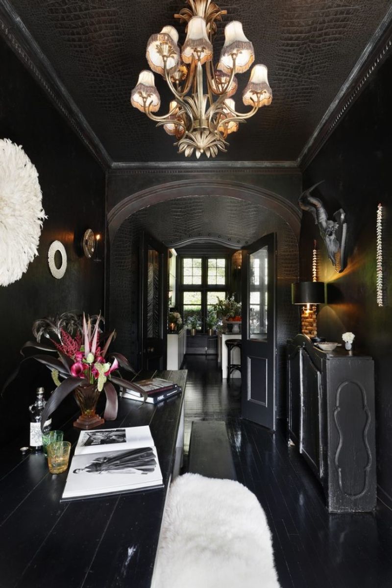 Dark Paint Won't Shrink Your House