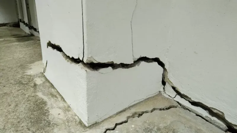Homes with Structural Foundation Issues
