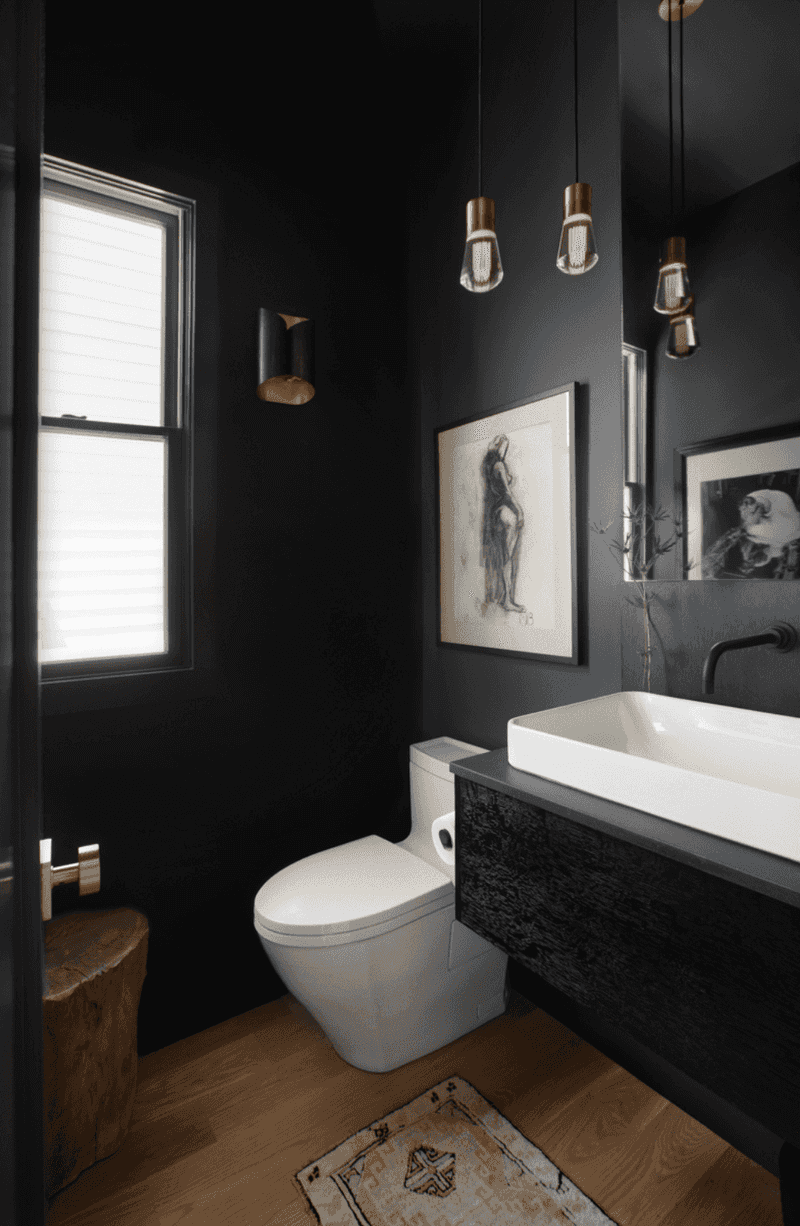 Choosing Dark Colors in Small Spaces