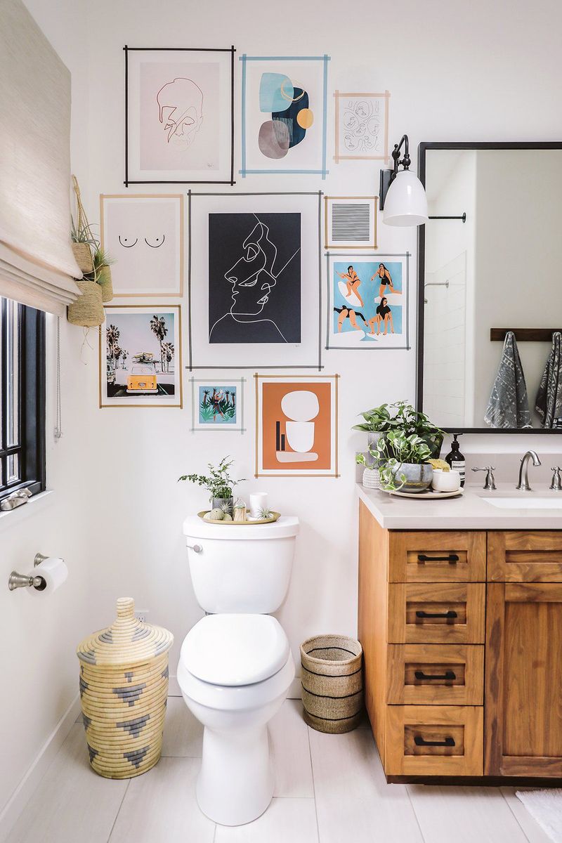 Overdecorating Limited Wall Space