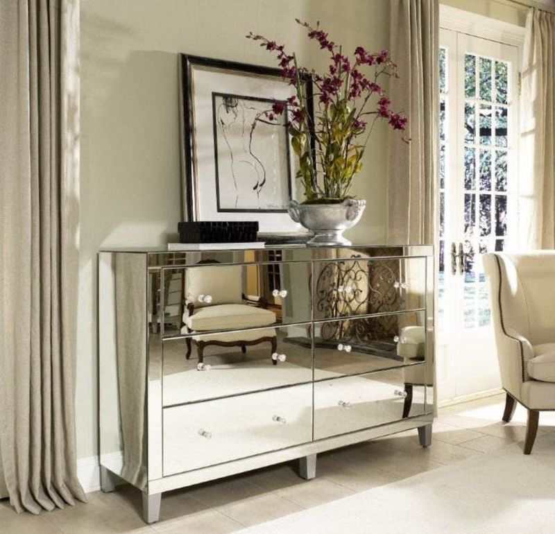Mirrored Furniture Everywhere