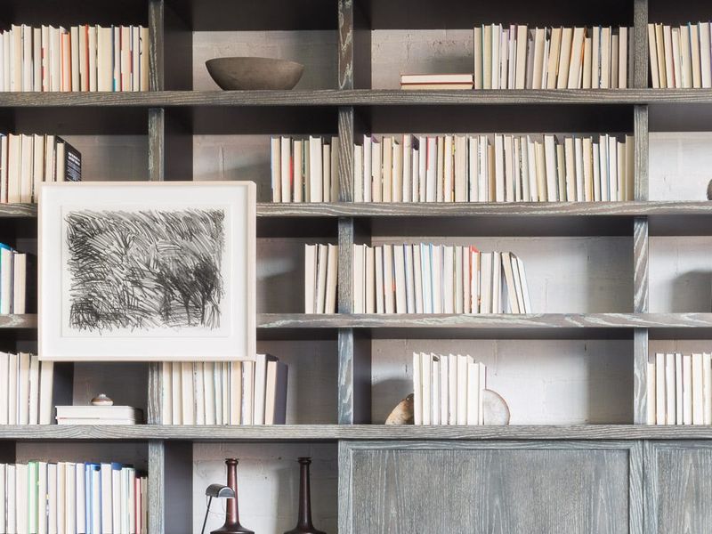 Turn Books Backward for Texture