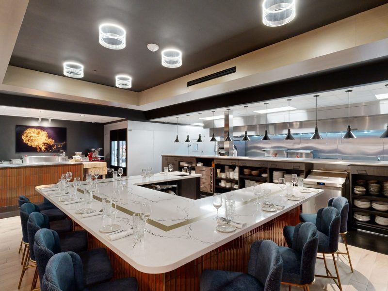 Tasting Rooms with Chef's Tables