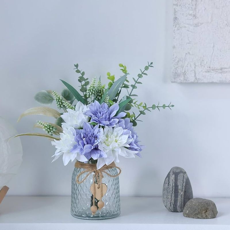 Artificial Plants Collecting Dust