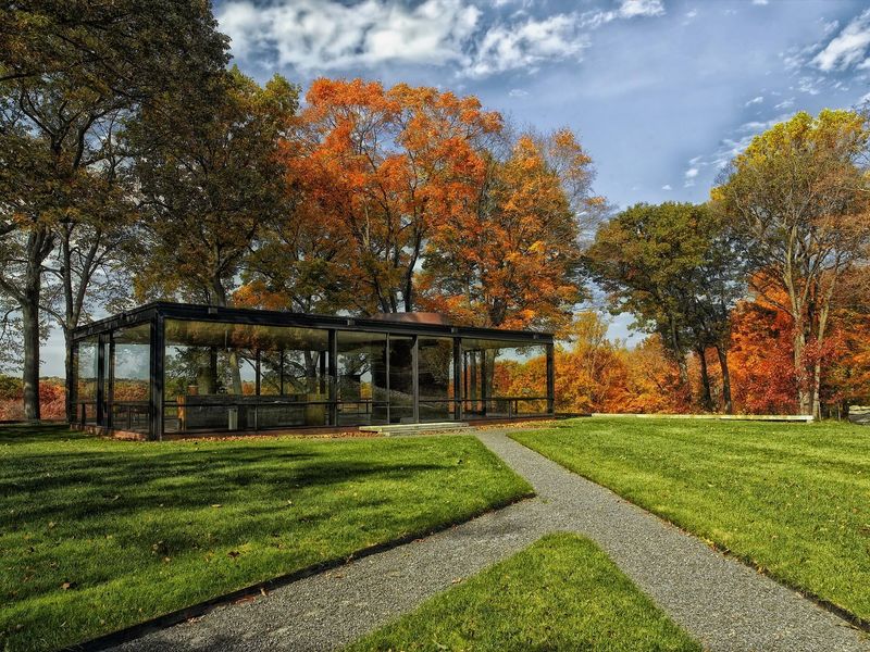 Philip Johnson's Glass House (New Canaan, Connecticut)