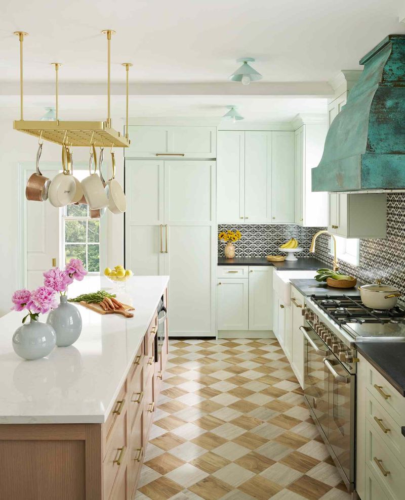 Diagonal Floor Tiles