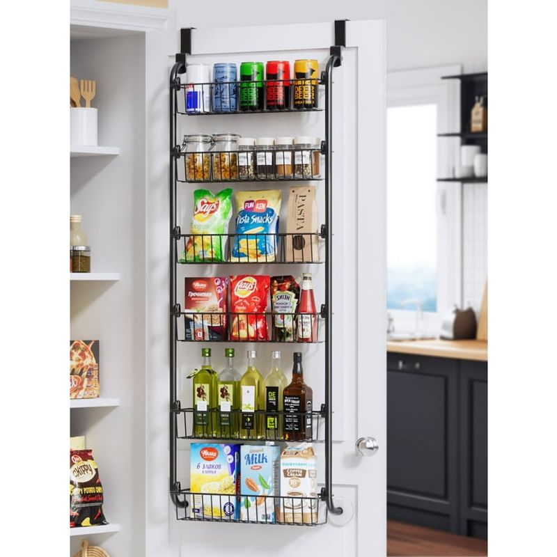 Use Door-Mounted Baskets