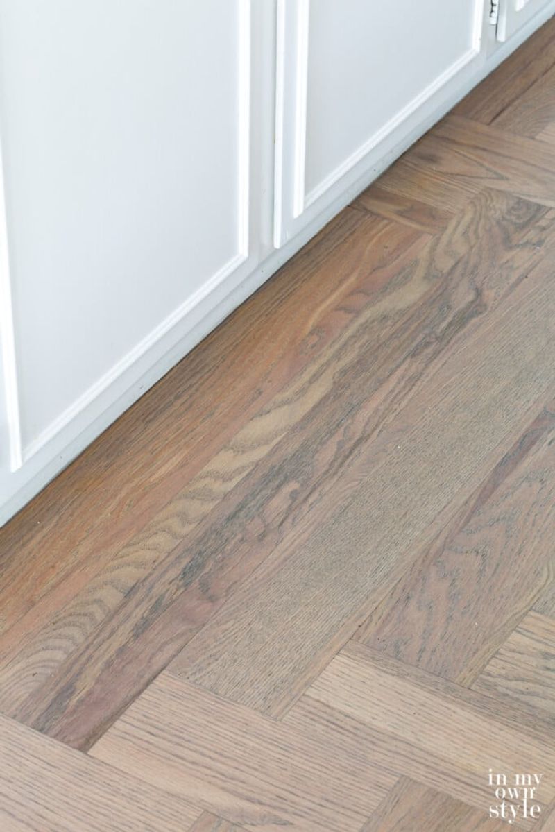 Stain Existing Hardwoods Strategically