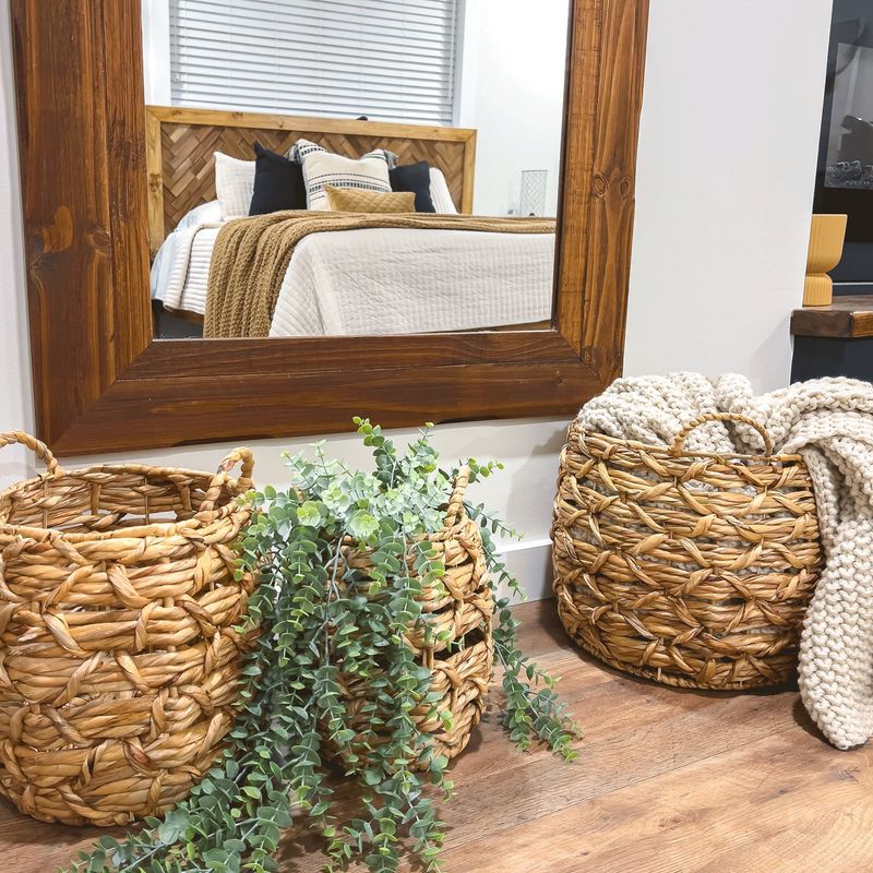 Incorporate Vintage Storage Baskets