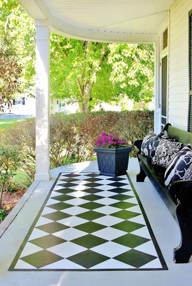 Paint a Porch Floor Rug