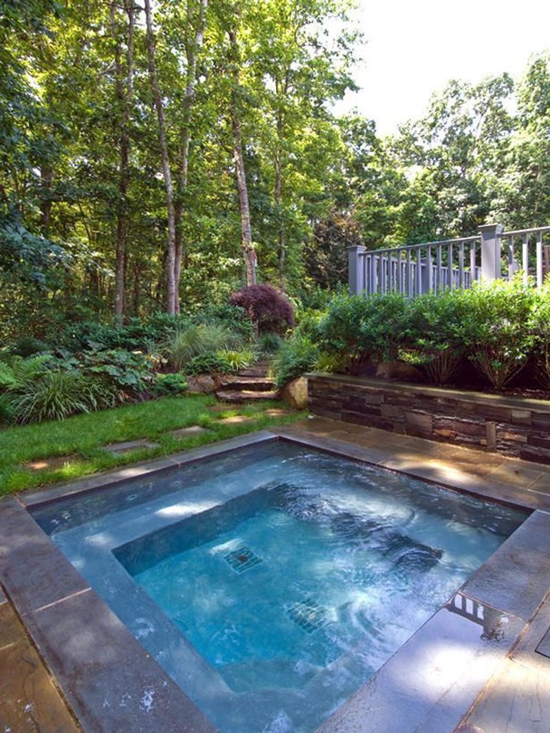 Recessed Hot Tub Installation