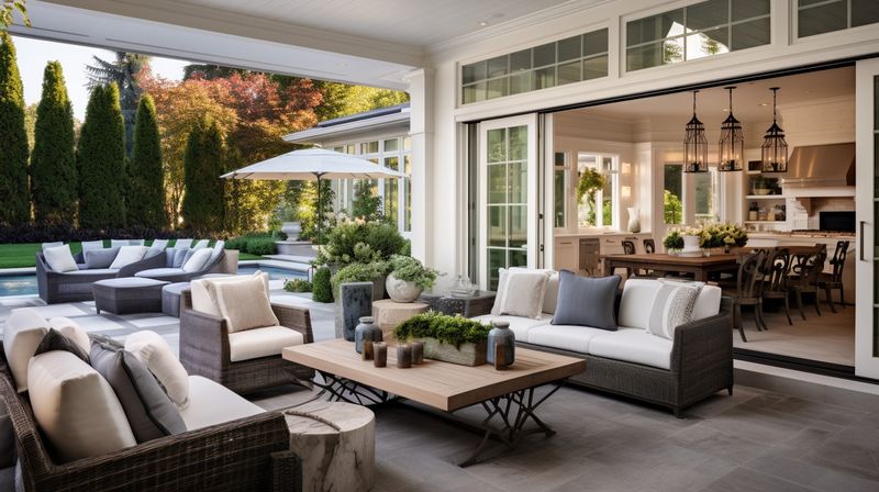 Indoor-Outdoor Fluid Spaces