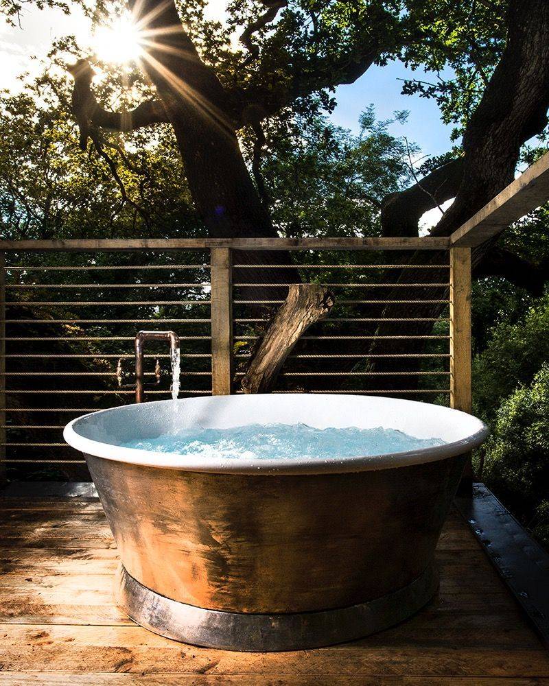 Copper Slipper Tub