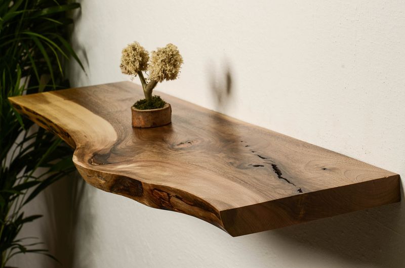 Floating Wooden Shelves