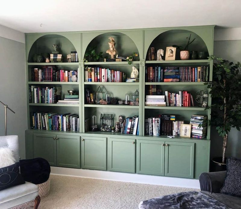 Bookshelf Backdrop