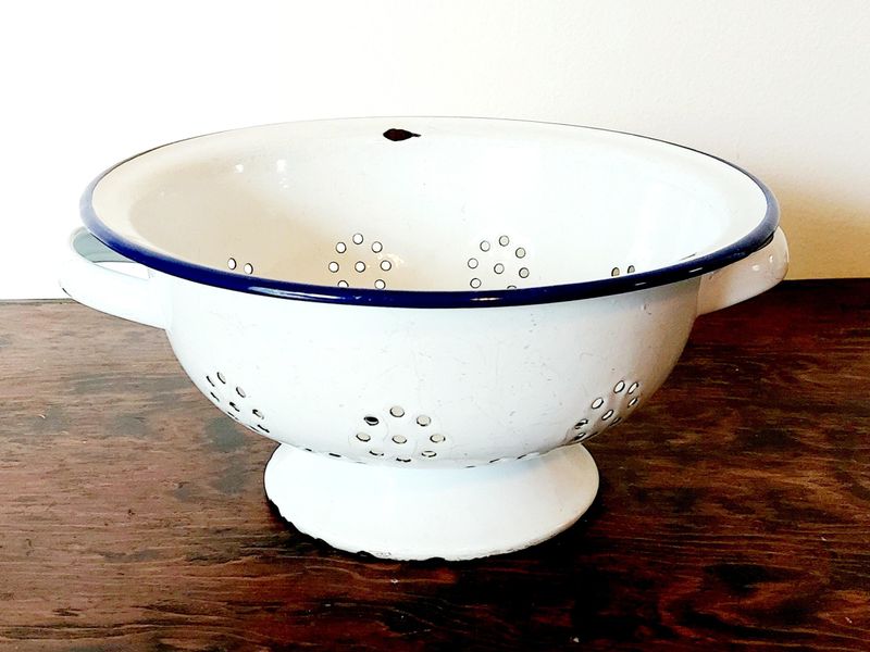 Enamel Colander
