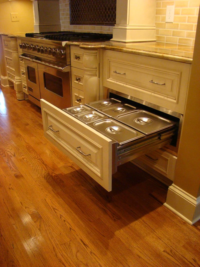 Sideboard with Warming Drawers