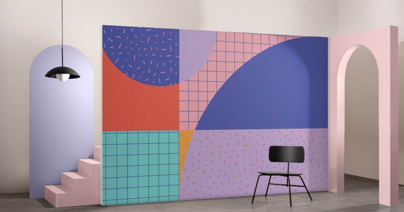 Cubist Wall Murals