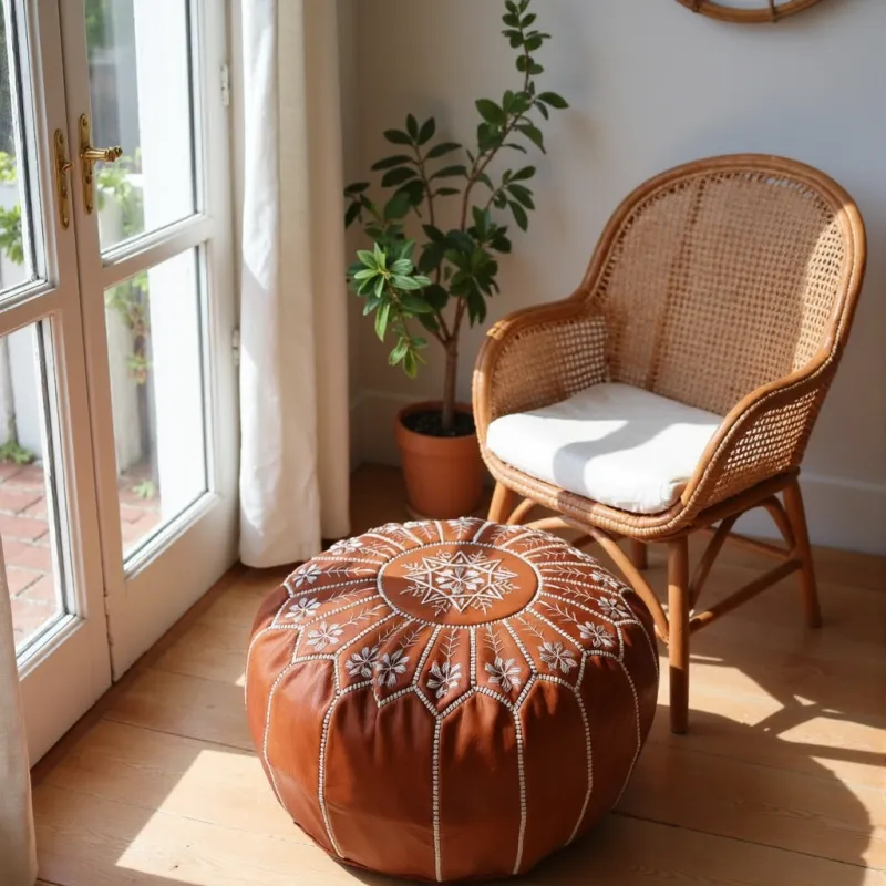 Statement Poufs